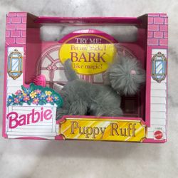 Barbie Lot #10 Animal Pet Doll 1993 Dog Puppy Ruffle