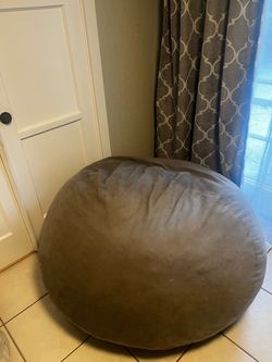 Grey Full Size Bean Bag by Cordaroy’s