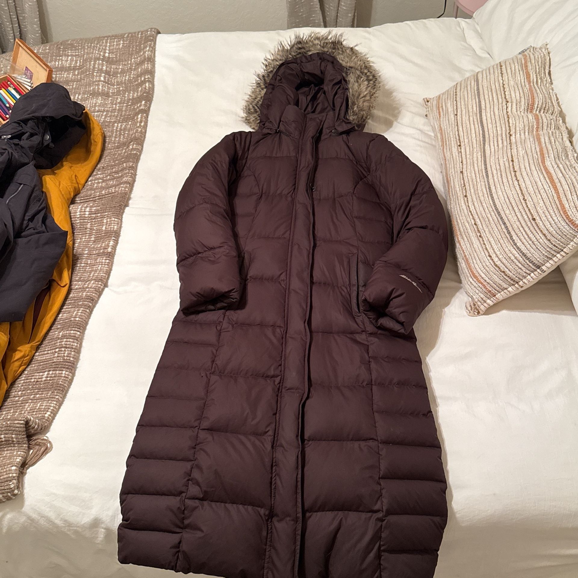 Eddie Bauer long women’s coat XS