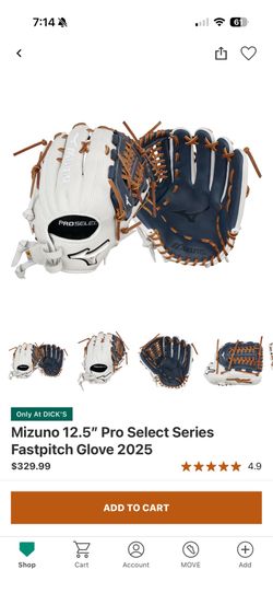 Mizuno  12.5 glove RHT