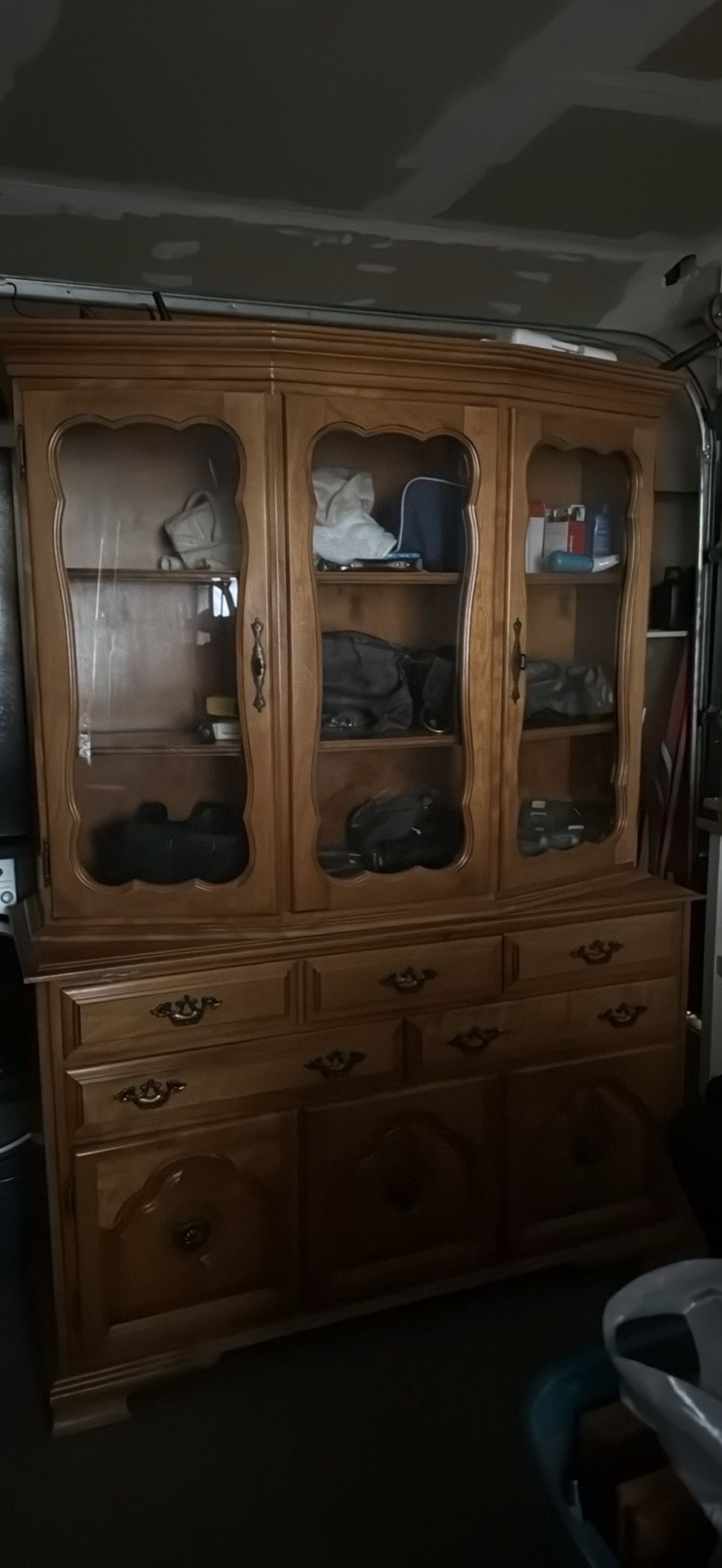 Two Piece China Hutch