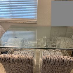 Free Dining Table And 4 Chairs. VERY HEAVY