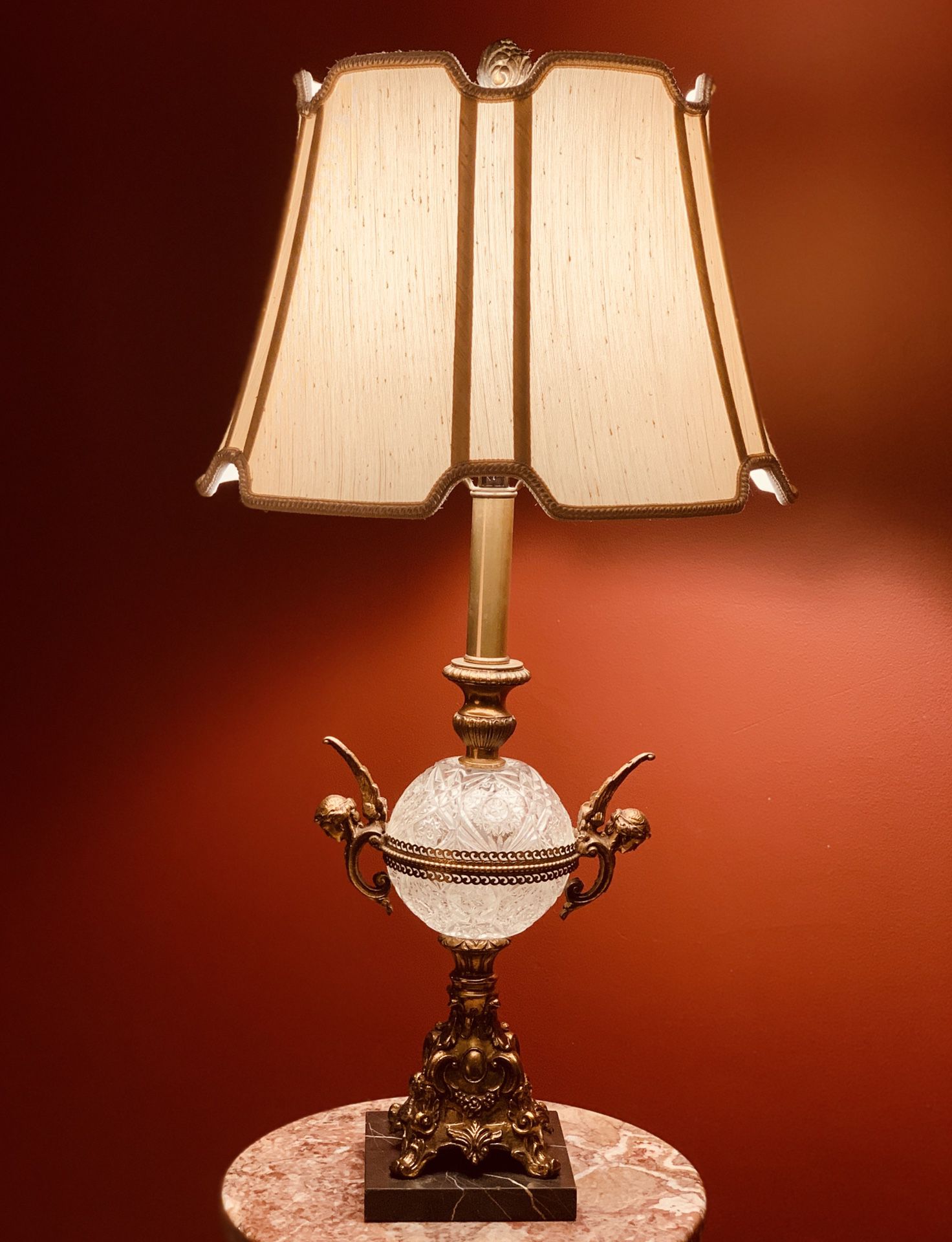 XX Century ANTIQUE | FRENCH EMPIRE LAMP | CHELSEA HOUSE
