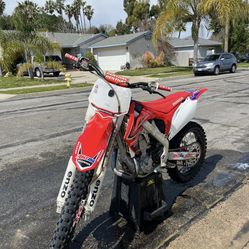 2011 Honda 450 Dirtbike