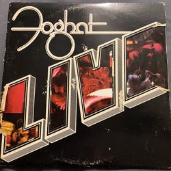 Foghat - Live - 1977 Vinyl LP Record Album Vintage 