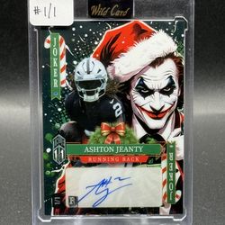 2025 Wild Card Jokers Wild Joker #AJat08 Ashton Jeanty RC Auto #1/1 (Sealed)