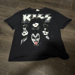 KISS 2010 graphic band tee