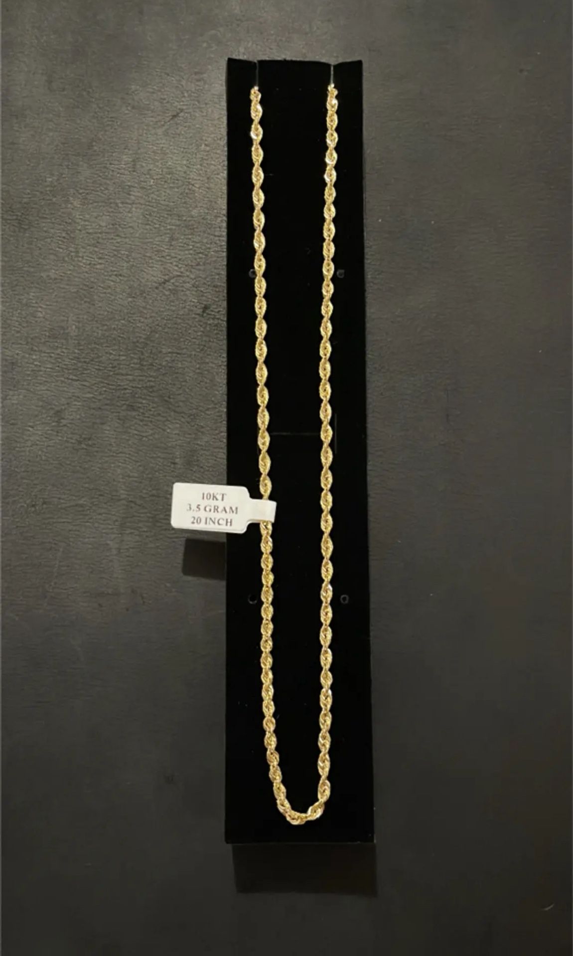 Gold Rope Chain