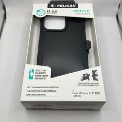 Pelican Shield Case With Kevlar For iPhone 6.7 Pro (2023)