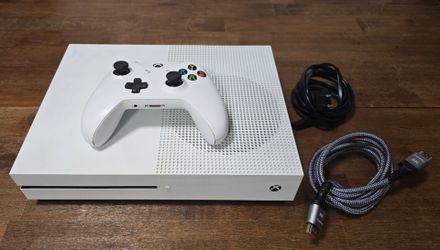 Xbox One S 1TB White ✅ Tested & Cleaned — $140