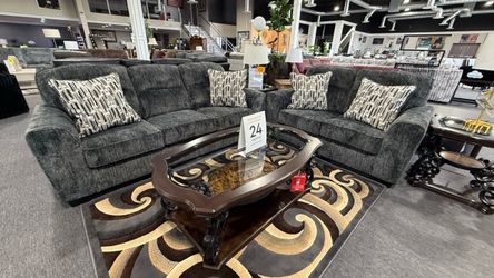 2 PC SOFA AND LOVESEAT
