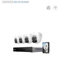 eufy PoE NVR Security System 8 4K Turret Wired Cams E41 24/7 Recording 2TB 