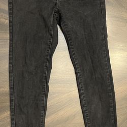 Levi’s  710 Black Denim Super Skinny Womens Jeans 