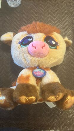 Little pet shop cow plush