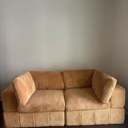 Corduroy Sofa – Excellent Condition