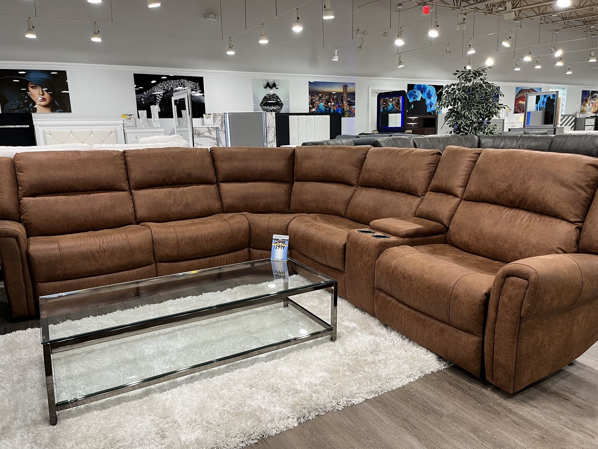 MASSIVE CLEARANCE ON SECTIONAL SOFA LIVING ROOM SET ON SALE NOW STARTING @$599 JUEGOS DE SALA EN VENTA EMPEZANDO @$599!!***