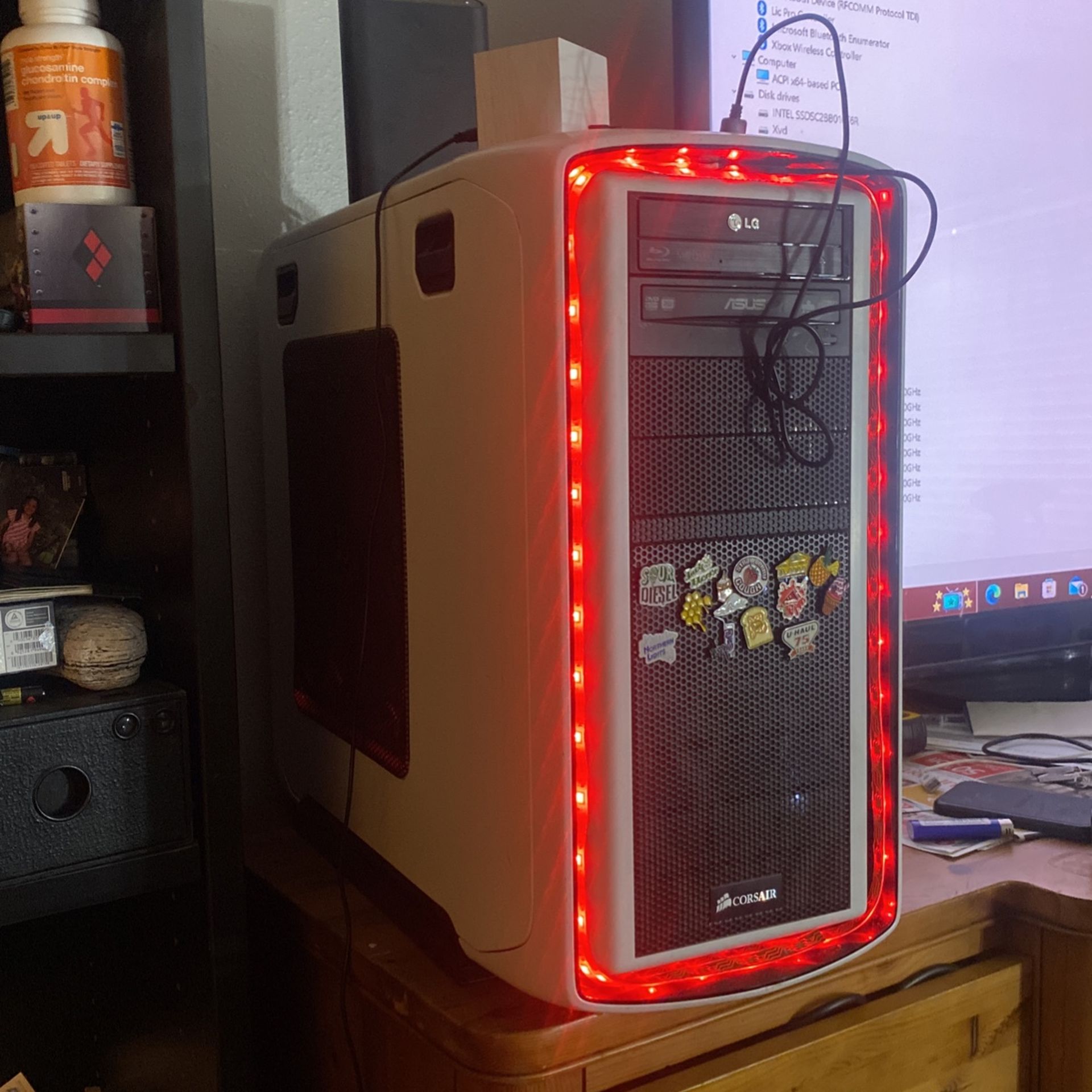 Gaming PC (2 GPU's, SSD, Very Powerful, Liquid Cooled)
