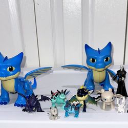 How To Train Your Dragon Figures