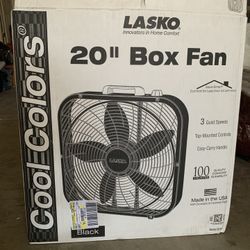 3 Speeds 20” Fans