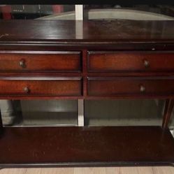 Entryway Table Side Table With Drawers