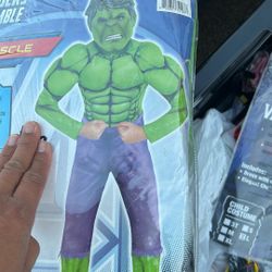 Halloween Costume: Hulk Muscle