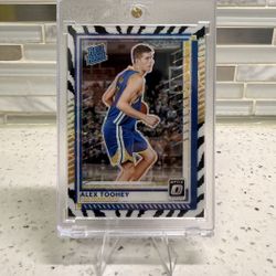 2025-26 Donruss Optic Rated Rookie Alex Toohey Optic White Tiger SSP