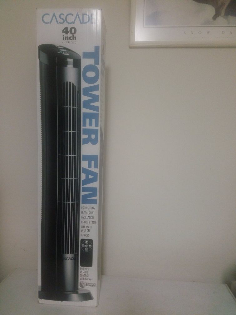 Tower Fan with remote control