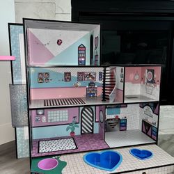 Wooden, 3 Story - LOL Doll House