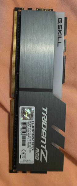 DDR4 32GB kit of G.SKILL Trident Z RGB
