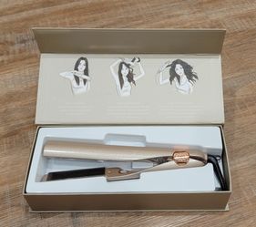 Tyme 2 In 1 Hair Curler & Straightener/ Rose Gold