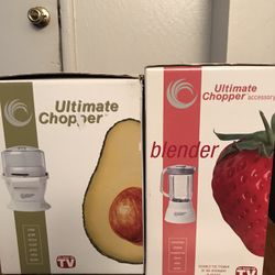 ULTIMATE CHOPPER , FOOD PROCCESOR AND BLENDER