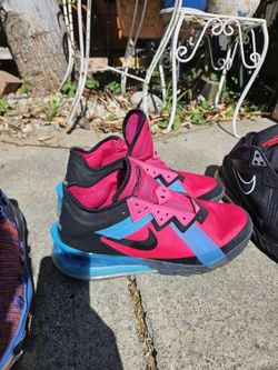 Nike LeBron 18 Low EP sneakers in the "Neon Nights"