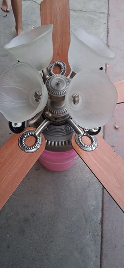 Lampara ventilador de techo