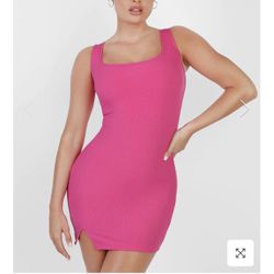 popilush dress w/built in shape-wear   xl