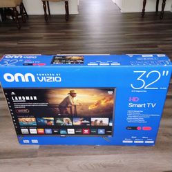 32" HD Smart TV  ONN Black
