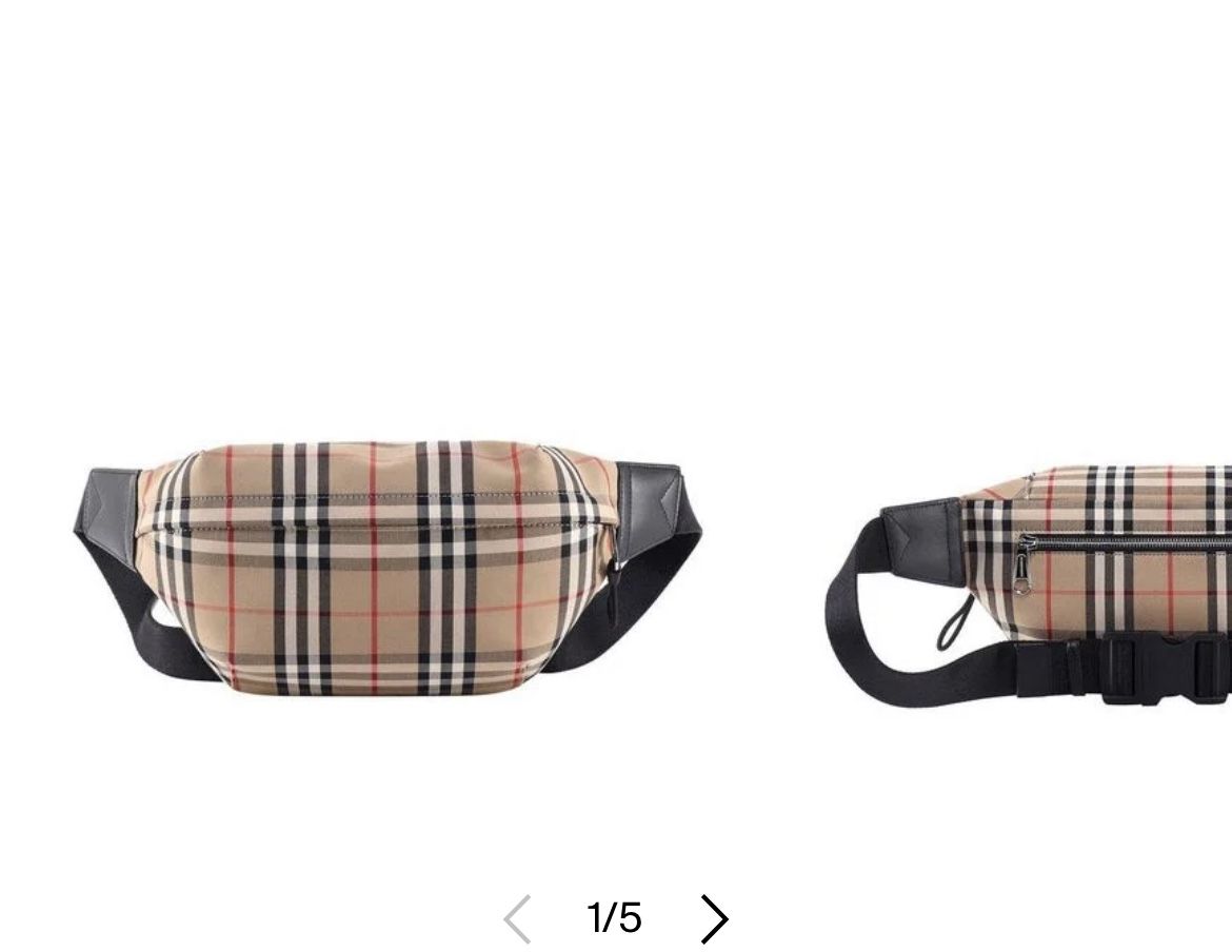 Burberry men Fanny Pack