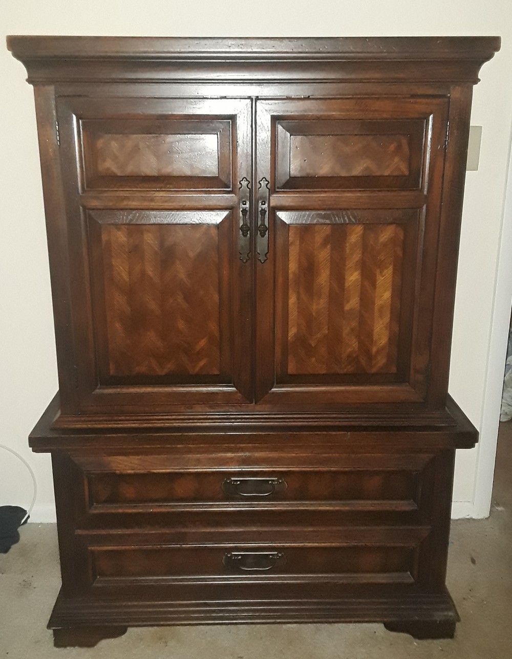Rural English by Dixie Furniture Company armoire