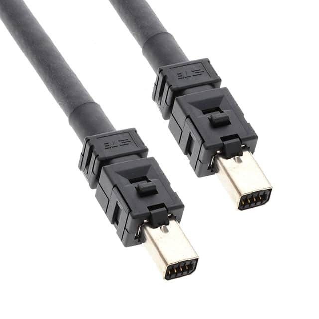 x1 TE AMP 2-(contact info removed)-2 CA MINI IO MINI IO TYPE I Cable Assembly New
