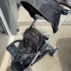 Chico Bravo For 2 Sit & Stand Stroller
