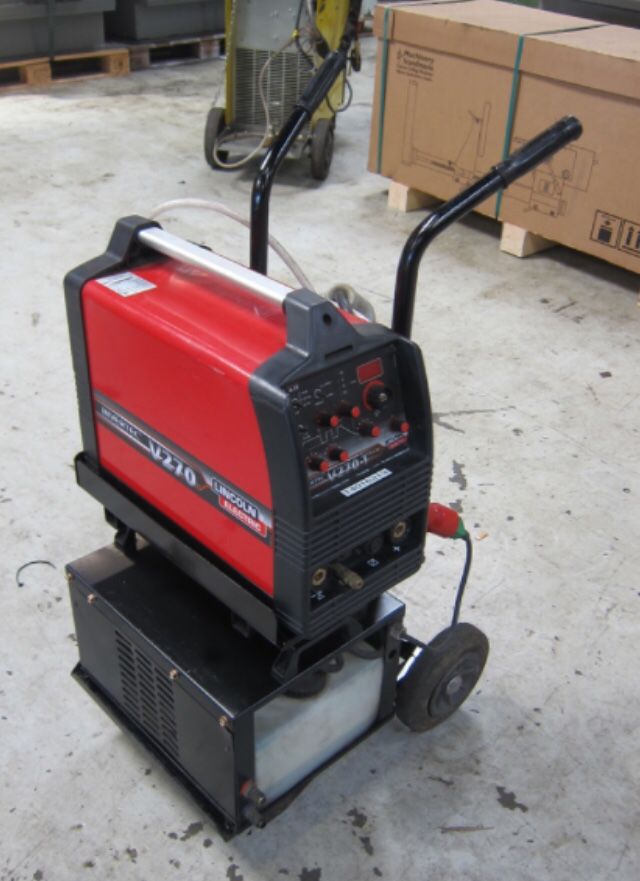 Used Lincoln invertec V270 T pulse tig welder 270