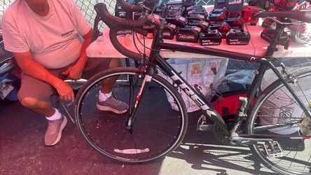 Trek Road Bike with Bontrager Wheels