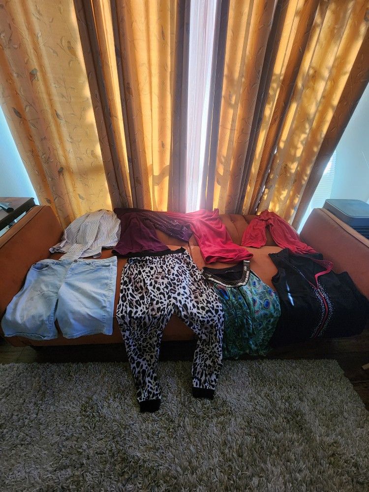 LOT OF (54 pcs) Women's Clothing Medium, Large, Extra Large, Mix.