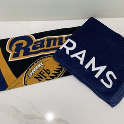 Two (2) Rams Towels