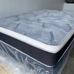 Cal King Euro Bamboo Pillow Top!!