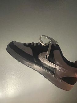 Nike Court Vision Low Black White Shoes