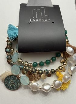 Beaded Stretch Bracelet Set