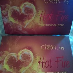 Beauty Creations Hot Fire 12 Color Eyeshadow Palette Set new, authentic product in box. (Last Photo Is Stock)