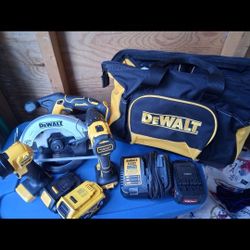 Brand New Dewalt Cordless Tools bRAND NEWWith  2 Batteries & Charger $240