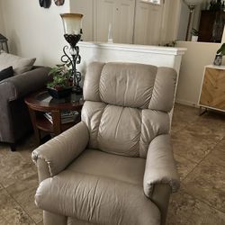 Lazy Boy Leather Recliner 
