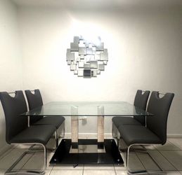 Juego de comedor 4 sillas